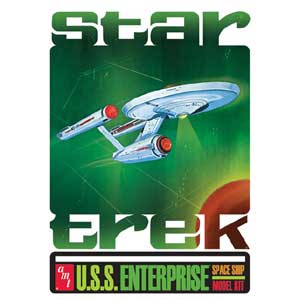 AMT 1/650 スタートレック U.S.S.エンタープライズ NCC-1701 限定パッケージ AMT640