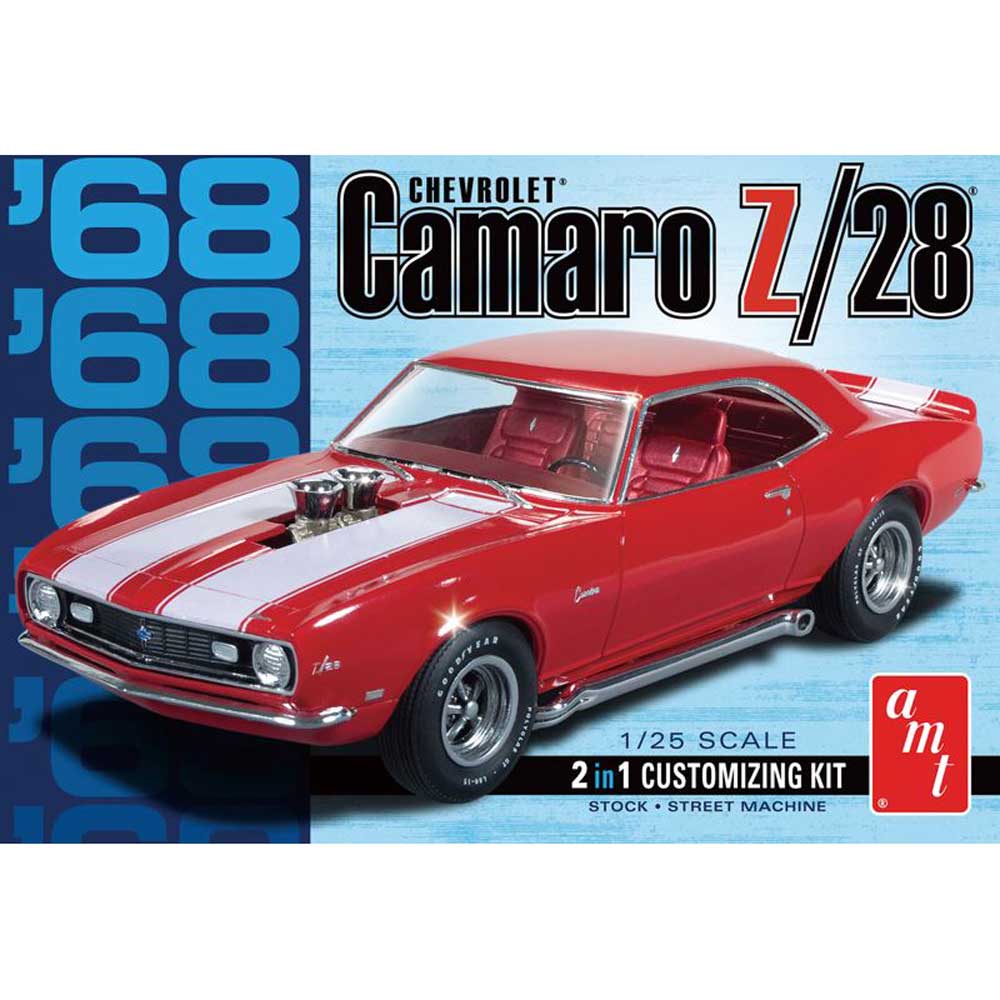 AMT 1/25 1968 シボレー カマロ Z/28 プラモデル AMT868