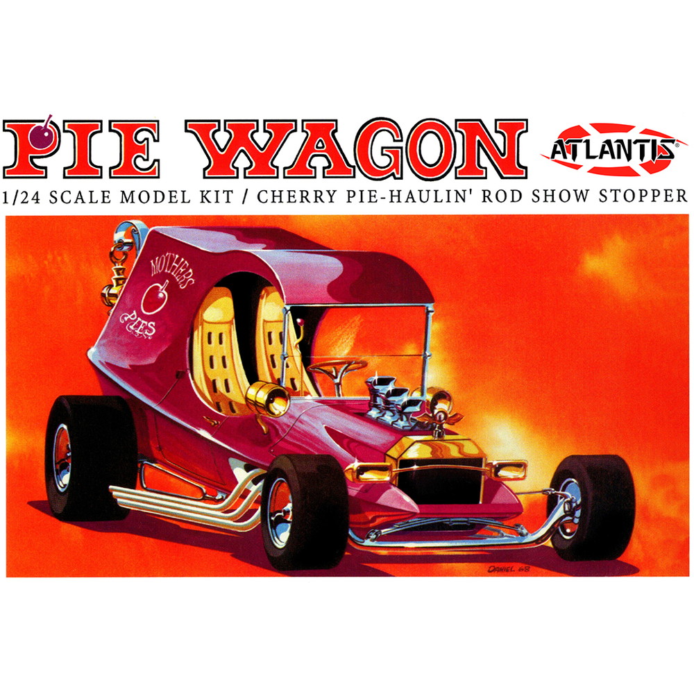 アトランティスモデル 1/24 トム・ダニエル パイ ワゴン ショーロッド プラモデル AMCM6738