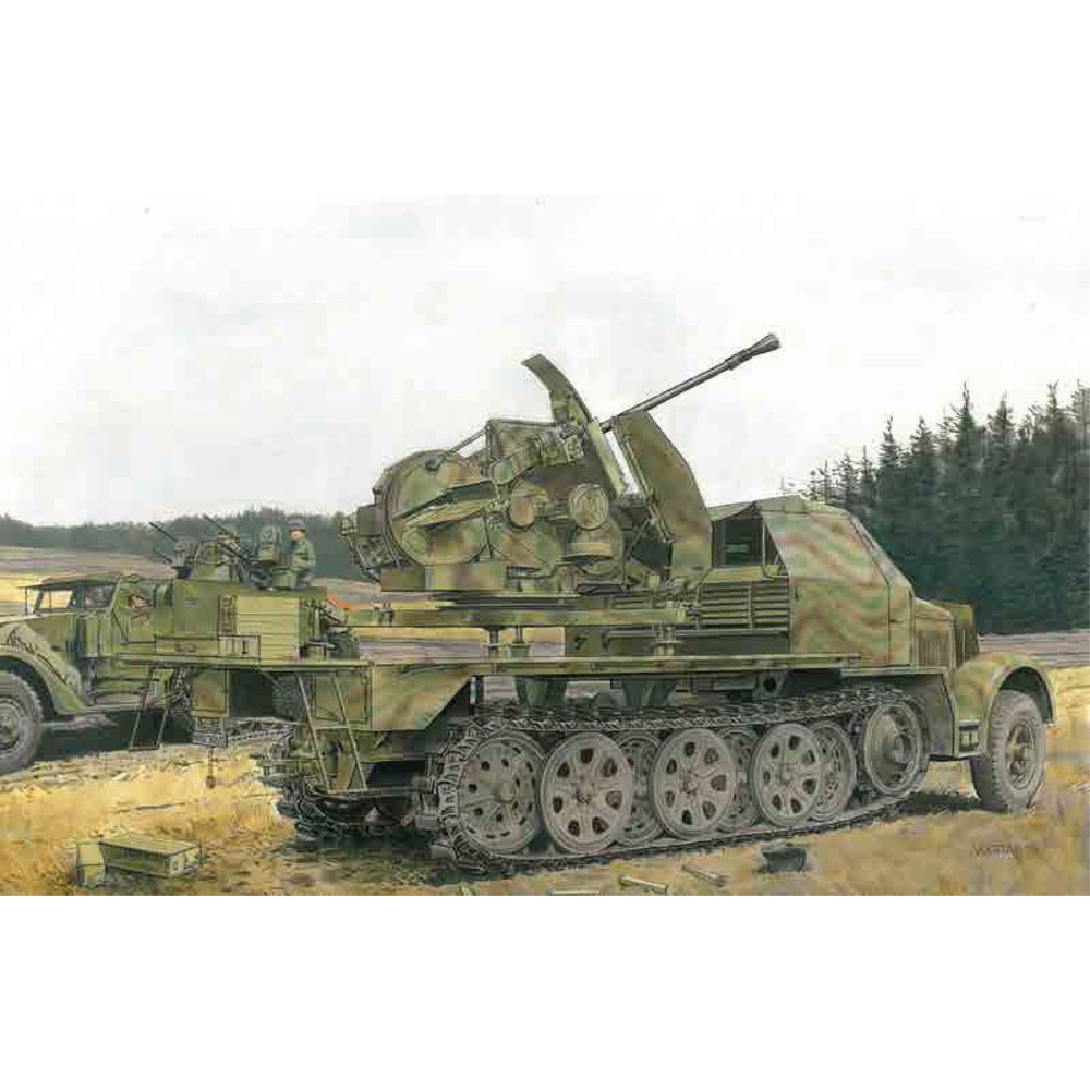 楽天市場】35144 1/35 ドイツ装甲8トンハーフトラック 3.7cm