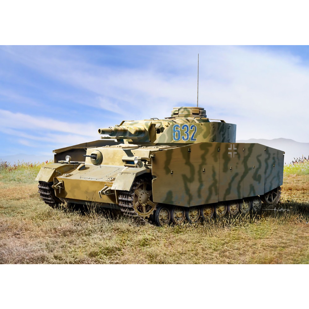 ドラゴン 1/35 WW.II ドイツ軍 IV号 F1(F)型 シュルツェン付属 プラモデル DR6975MT