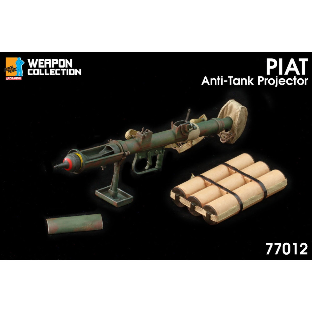 ドラゴン 1/6 WW.II イギリス軍 PIAT 対戦車グレネードランチャー 完成品 DR77012