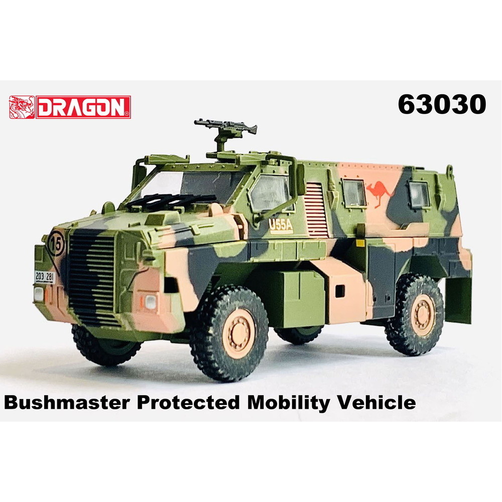 dragon 63031 JGSDF bushmaster 陸上自衛隊 輸送防護 陸上自衛隊 輸送防護車 ブッシュマスター (完成品AFV) - ホビーサーチ