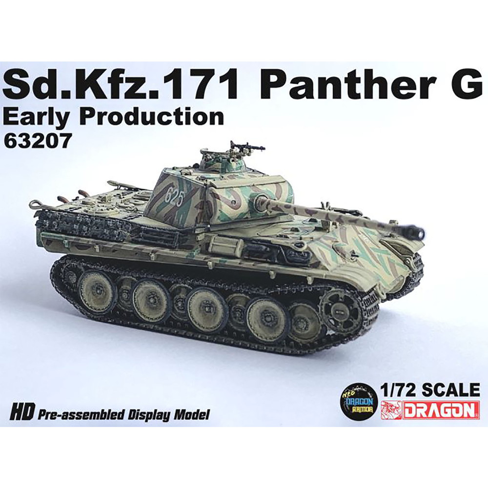 楽天市場】ドラゴン 1/72 WW.II ドイツ軍 駆逐戦車 ヤークトパンター G1 後期生産型 第654重戦車駆逐大隊 フランス1944  DRR63213 : 模型・プラモ総合専門店 ホビコレ