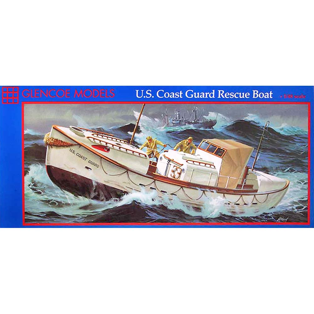 グレンコモデル 1/48 USCG レスキューボート 米沿岸警備隊 プラモデル GM05301