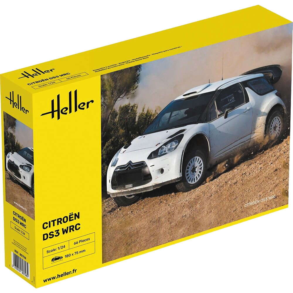 エレール 1/24 シトロエン DS3 WRC 日本語説明書付属特別版 プラモデル HE80758J
