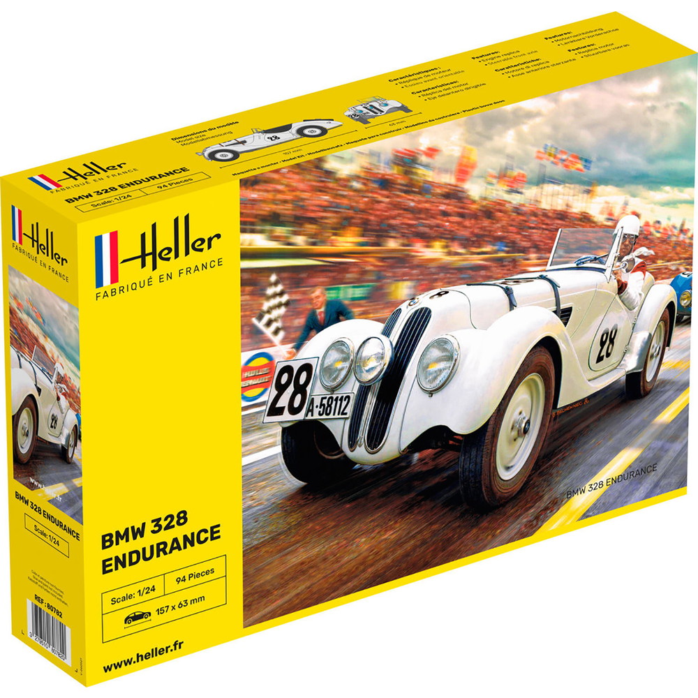 エレール 1/24 BMW 328 ロードスター プラモデル HE80782