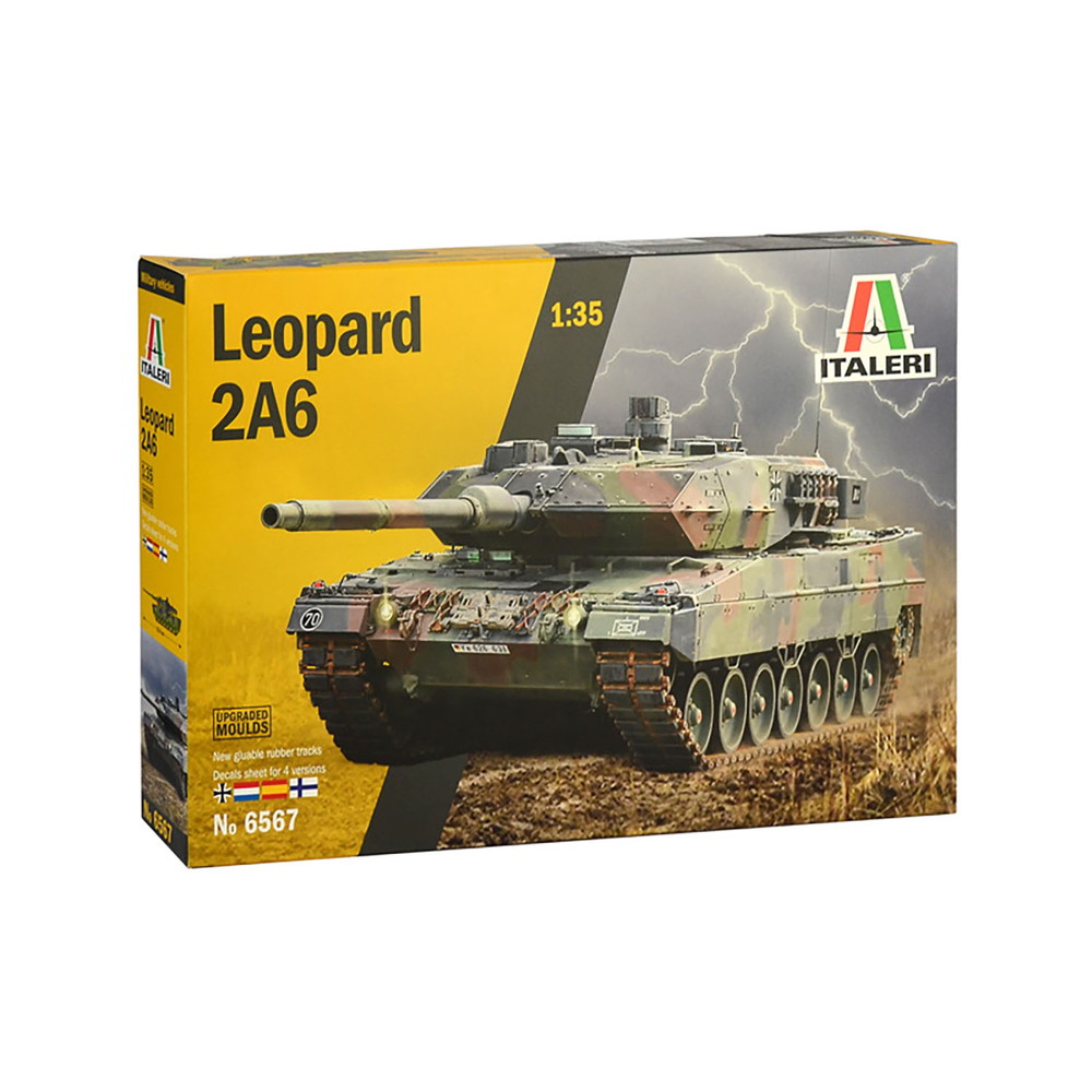 イタレリ 1/35 NATO軍 レオパルト 2A6 プラモデル IT6567