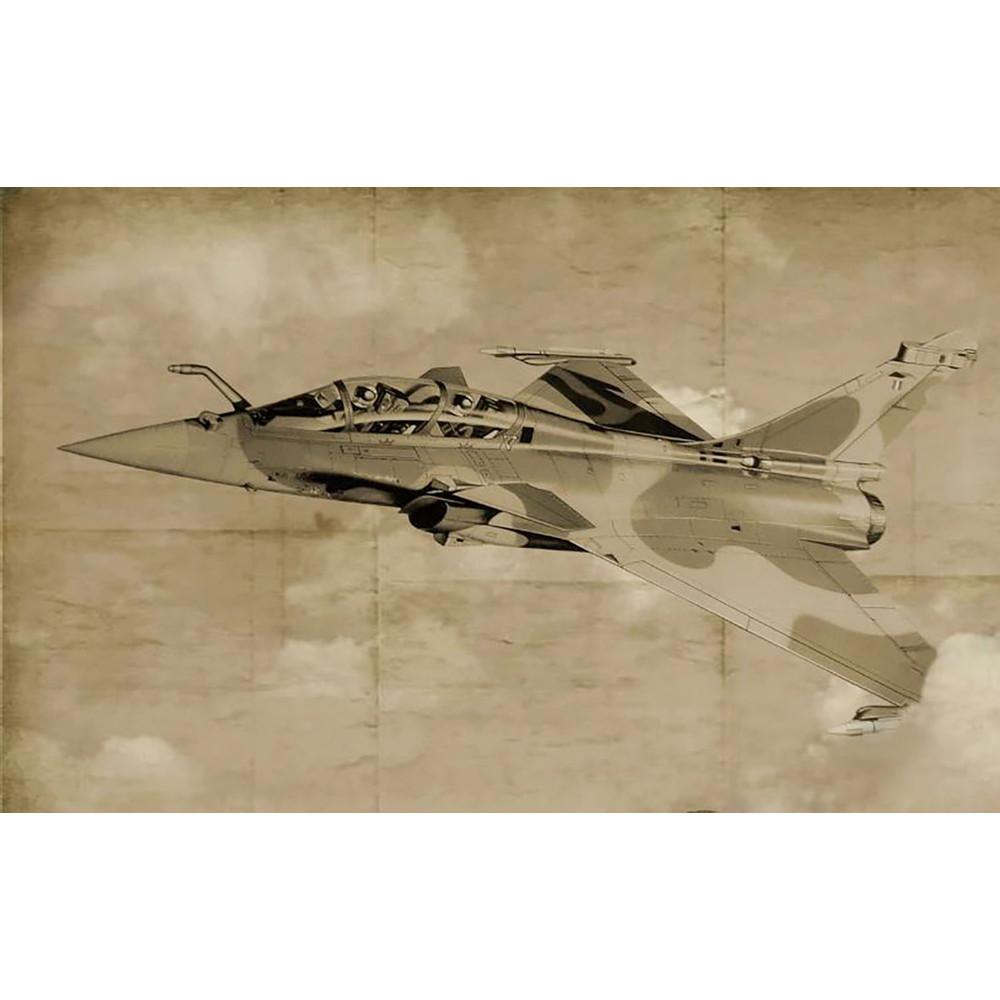 イタレリ 1/72 フランス空軍戦闘機 ラファールB 複座型 プラモデル IT90092