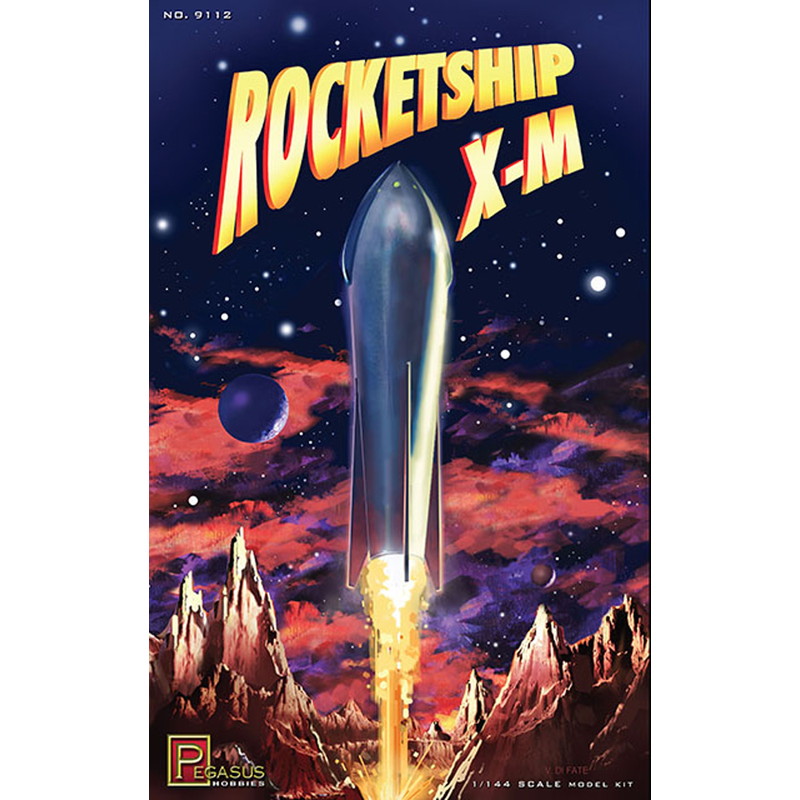 ペガサス 1/144 火星探検 ロケットシップ X-M プラモデル PH9112