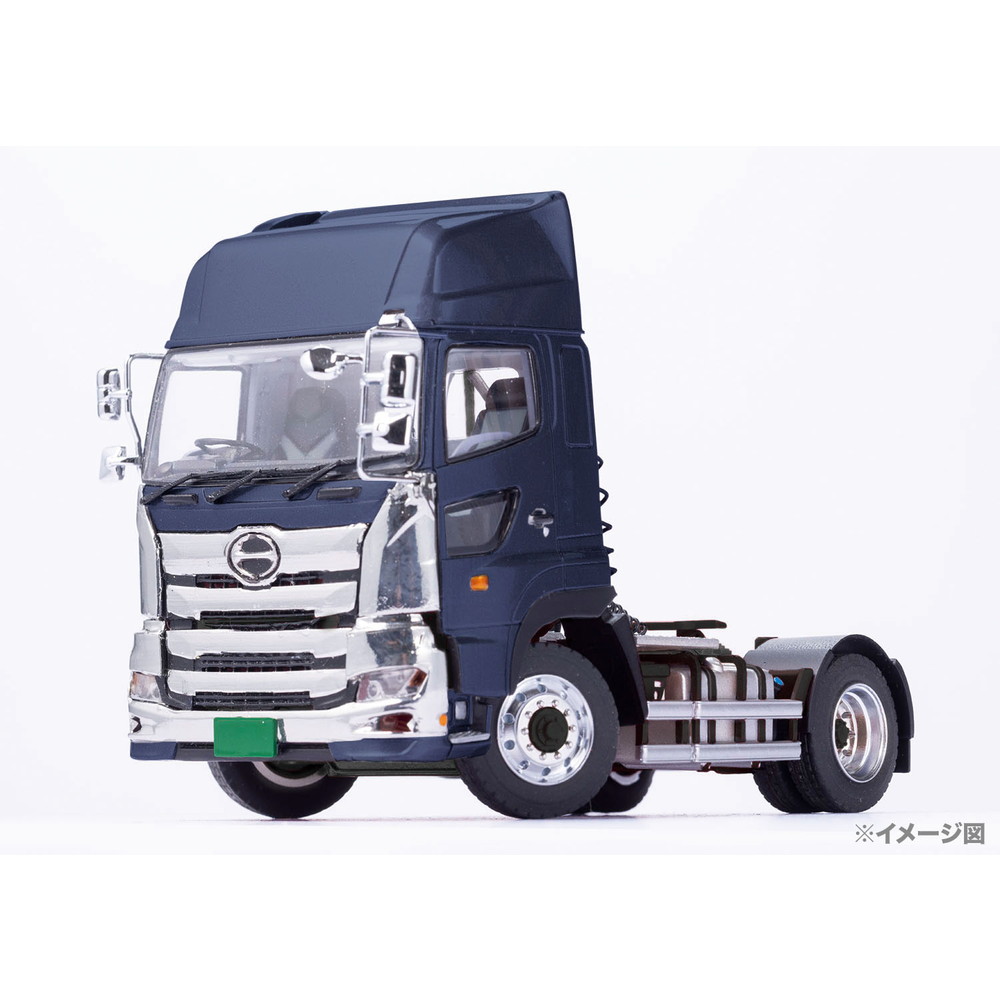 プラッツ 1/50 日野プロフィアSH 4×2 ハイルーフ ブルーメタリック 現行モデル 完成品 KK1300SHBMh