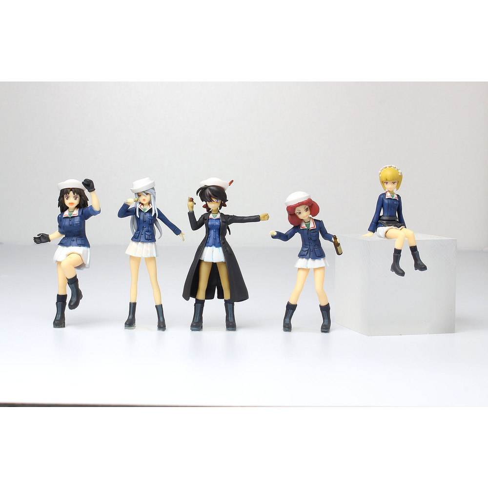プラッツ ガールズ&パンツァー最終章 1/35 大洗女子学園 サメさんチーム フィギュアセット GPF-29