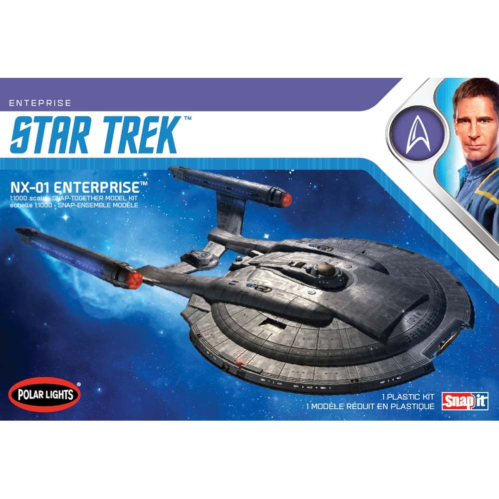 ポーラライツ スタートレック:エンタープライズ 1/1000 NX-01 エンタープライズ POL966