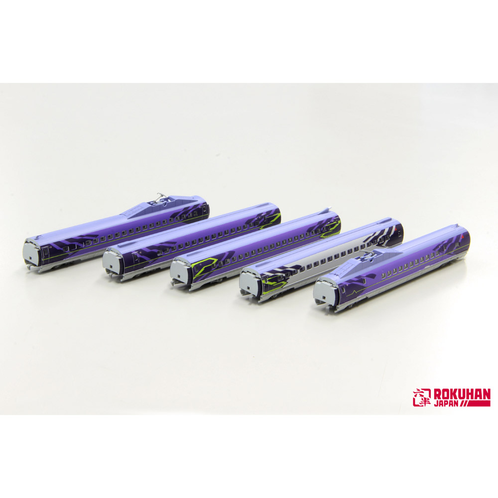 ロクハン 1/220 Zゲージ 500TYPE EVA　5両増結セット