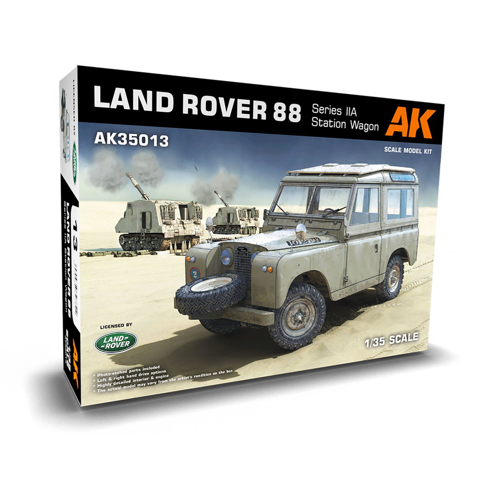 AKインタラクティブ 1/35 ランドローバー88 シリーズIIA ステーションワゴン AK35013