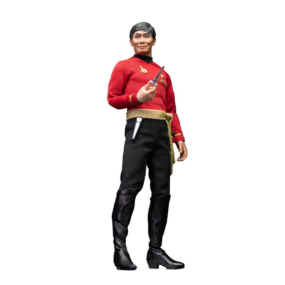 EXO-6 1/6 ハイパーリアリスティックアクションフィギュアスタートレック TOSシリーズ ヒカル・スールー(カトー) ミラー・ユニバース仕様 フィギュア EXO-01-034|模型・プラモ総合専門店 ホビコレ