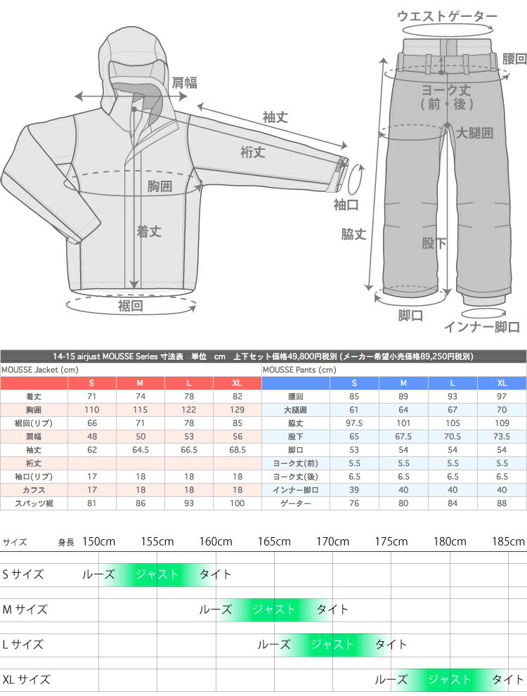 アウトレット送料無料 楽天市場 限定 強烈70 Off 高級スノボウェアブランド Atmys Mousse Series Ye Ck 上下セット ジャケット パンツ スキーウェア スノーボードウェア コーデ 新作モデル 人気 最新 流行 メンズ レディース Lot Na03 趣味職人 期間限定
