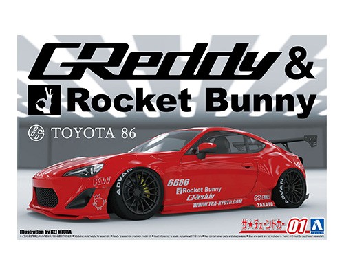 楽天市場】アオシマ ザ☆チューンドカー 1/24 ZN6 TOYOTA 86 '12
