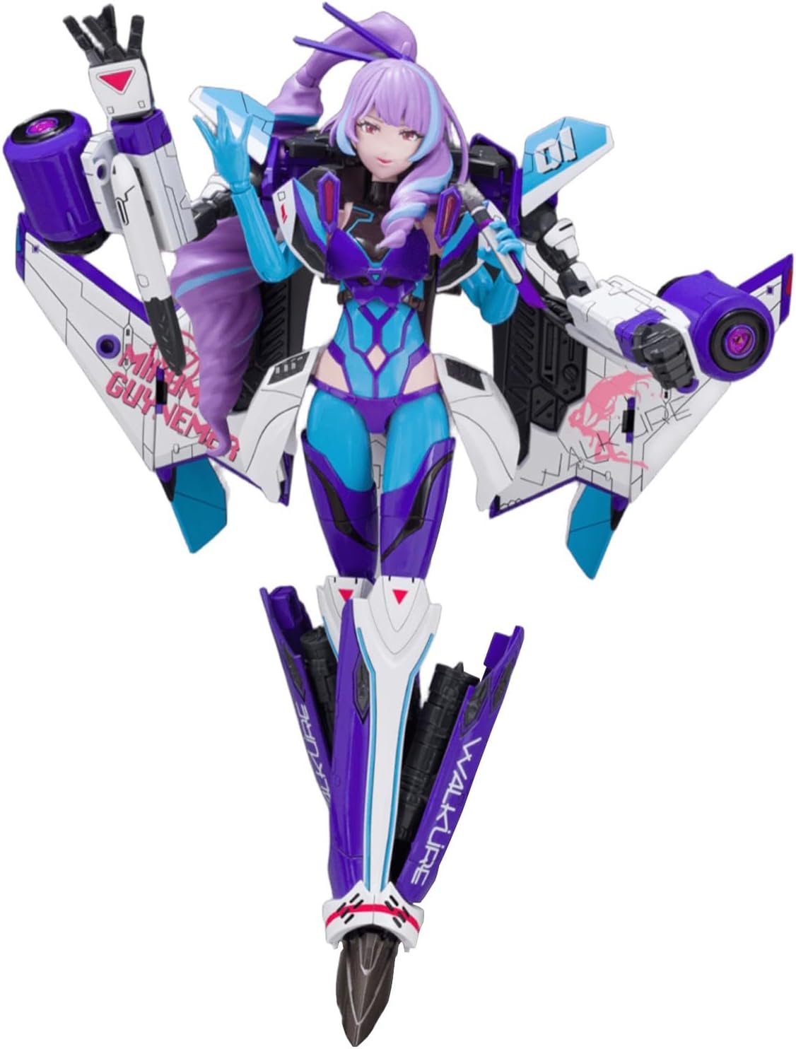 アオシマ 青島文化教材社 VFG マクロスデルタ VF-31J ジークフリード 美雲・ギンヌメール 全高約150mm 色分け済みプラモデル MC-17 (飛行機)|HOBBYONE キャンプ アウトドア用品