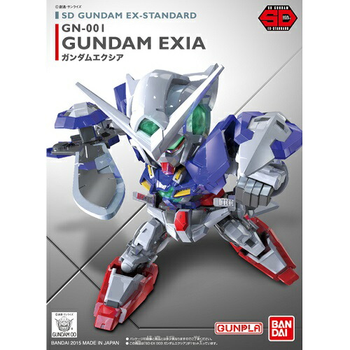 バンダイスピリッツ SDガンダム EXスタンダード 003 ガンダムエクシア(機動戦士ガンダム00)画像