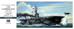 ハセガワ 1/350 アメリカ海軍 護衛空母CVE-73 ガンビアベイ 40027 プラモデル Z27