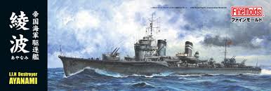 ファインモールド 1/350 日本海軍 駆逐艦 綾波 プラモデル FW1