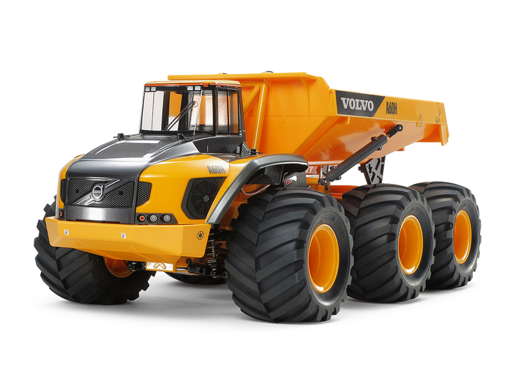 タミヤ RC ラジコン 電動RCカーシリーズ No.676 1/24RC ボルボ A60H ダンプトラック 6×6 (G6-01シャーシ) 58676