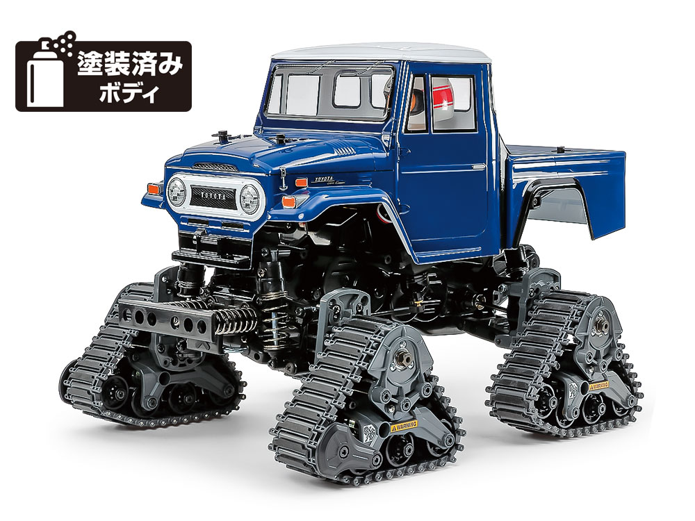 タミヤ RC ラジコン 電動RCカーシリーズ No.704 1/12RC トヨタ ランドクルーザー 40 ピックアップ クワッドトラック (GF-01FTシャーシ) 58704