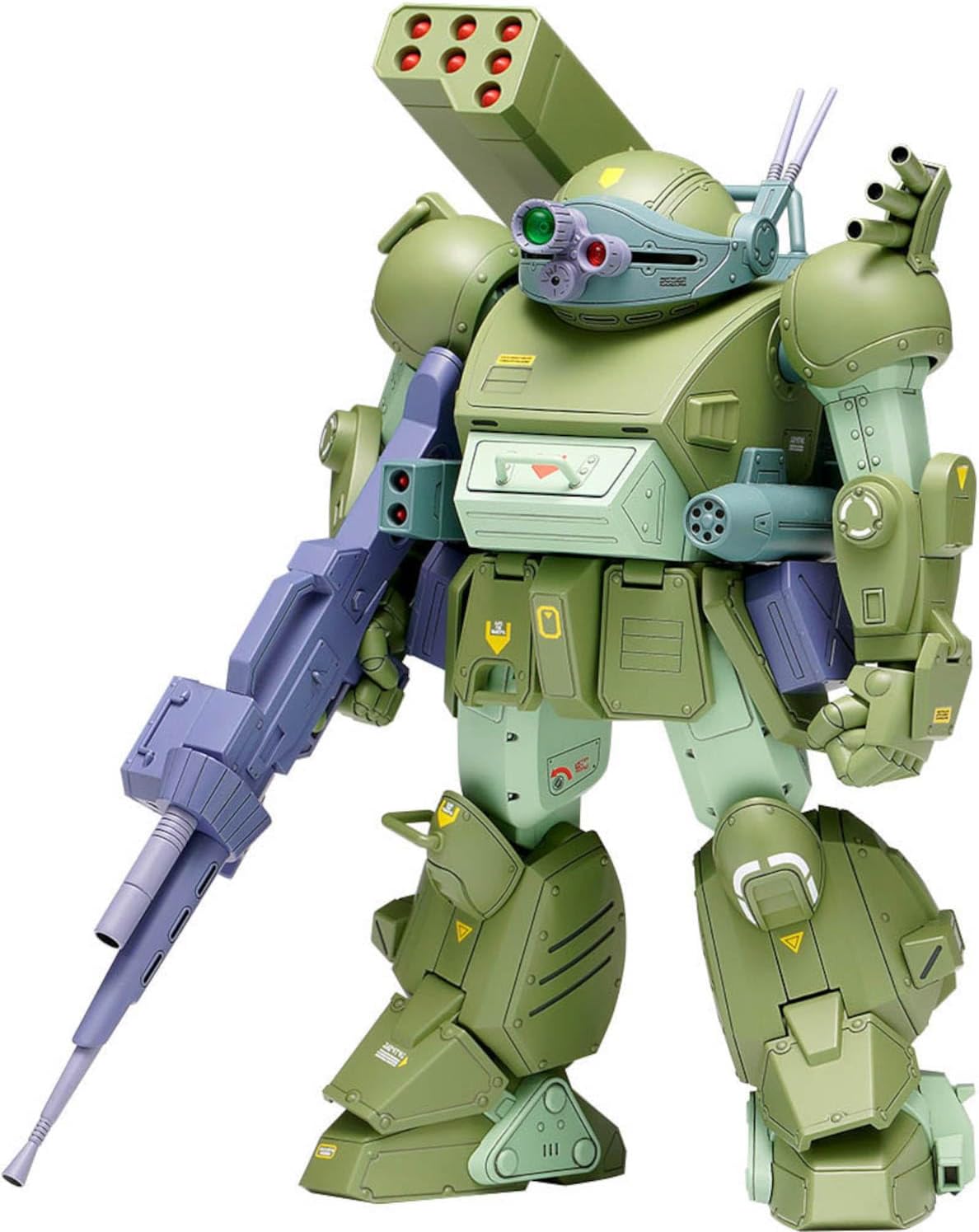 【11月予約】 WAVE ウェーブ 装甲騎兵ボトムズ スコープドッグ ターボカスタム キリコ機 1/24スケール 全高約19cm 色分け済みプラモデル BK-182 (ロボット)画像