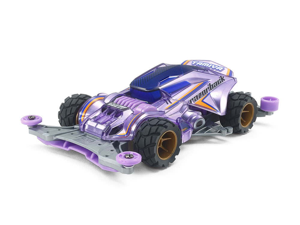 タミヤ 1/32 ミニ四駆特別企画(マシン) レイザーバック クリヤーバイオレットスペシャル(FM-Aシャーシ) 95524