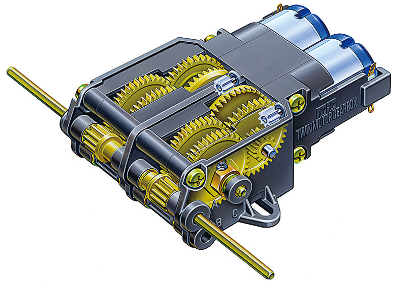 楽天市場】タミヤ 楽しい工作シリーズ(ユニット) No.190 ミニモーター