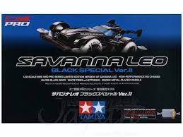 タミヤ 1/32 ミニ四駆 PROシリーズ 特別限定モデル サバンナ レオ ブラックスペシャル バージョンII (MSシャーシ) 94728