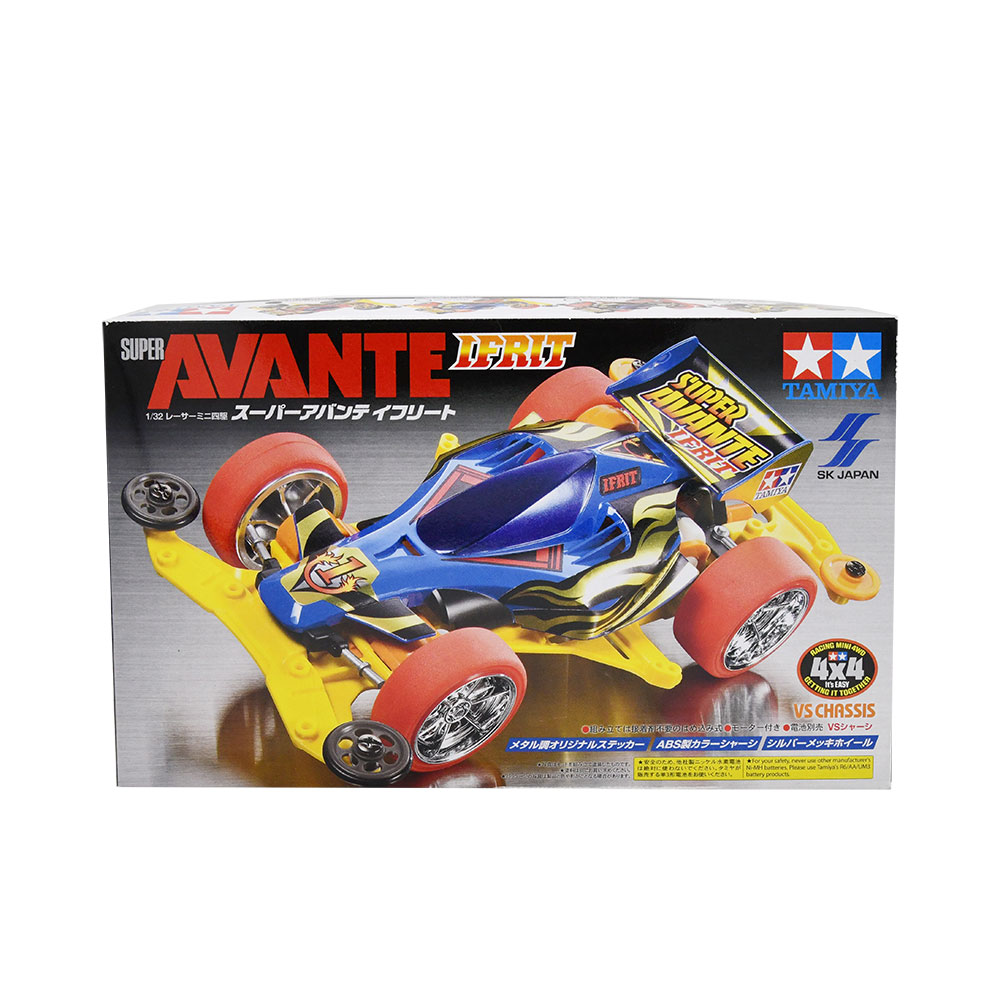 94928 アバンテJr.ブラックスペシャル レッドキャノピーボディ x13 Amazon | タミヤ ミニ四駆限定シリーズ アバンテJr. ブラック