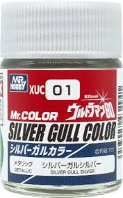 GSIクレオス Mr.カラー XUC01 ウルトラマンカラー シルバーガルシルバー 18ml ウルトラマン80 クレオス 塗料 塗装用品画像
