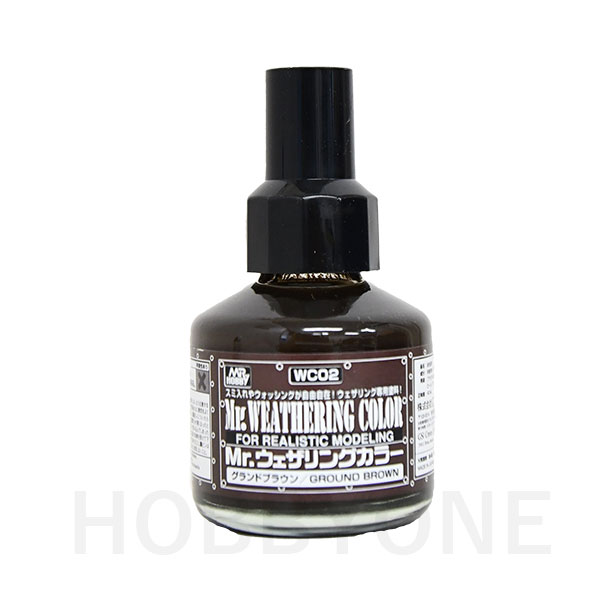 【楽天市場】GSIクレオス Mr.ウェザリングカラーグランドブラウン 40ml WC02 クレオス 塗料：HOBBYONE キャンプ アウトドア用品