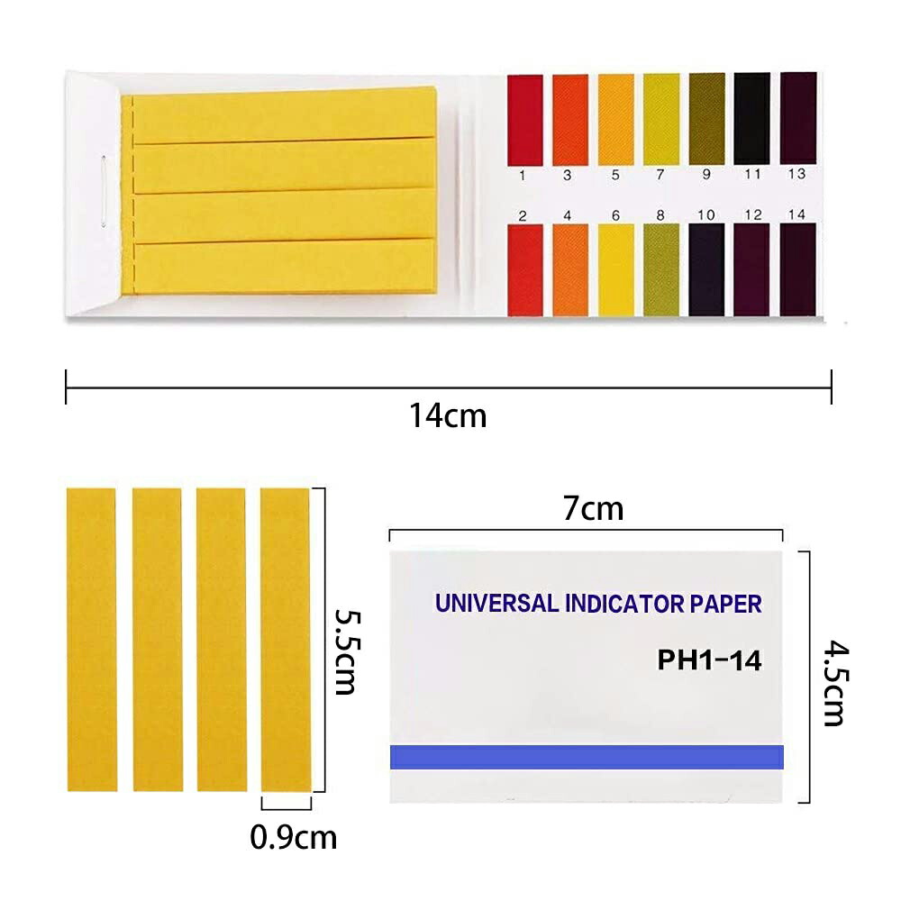 Ph試験紙 80回分 480枚 大容量 目安表 テストペーパー お得 リトマス試験紙 6セット 溶液 リトマス紙 簡易測定 ペーハー試験紙 テスト