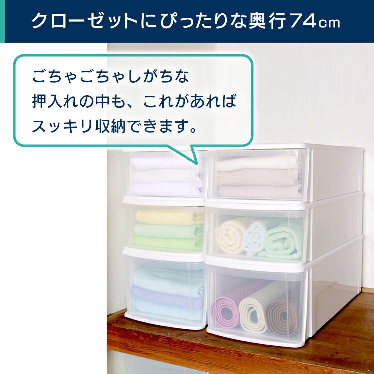 衣類ケース アイリスオーヤマ 12個セット 奥行74cm 衣装ケース 奥行74cm 収納 収納 チェストild 収納ケース 収納家具 収納ボックス ホワイト クリア送料無料 収納ケース 収納ボックス クリアケース プラスチック 引き出し クリアケース 収納ケース 衣類ケース