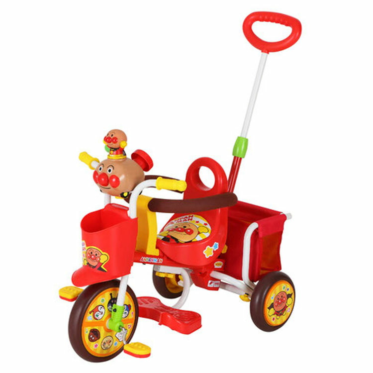 おでかけ三円形環 わくわくアンパンマンごう薄切ii 橙黄色 貨物輸送無料 三輪車 アンパンマン 人格 かじとり 1年歳 ベイビー キッズ 車駕 M M エムアンドエム D Colegiovictorhugo Cl