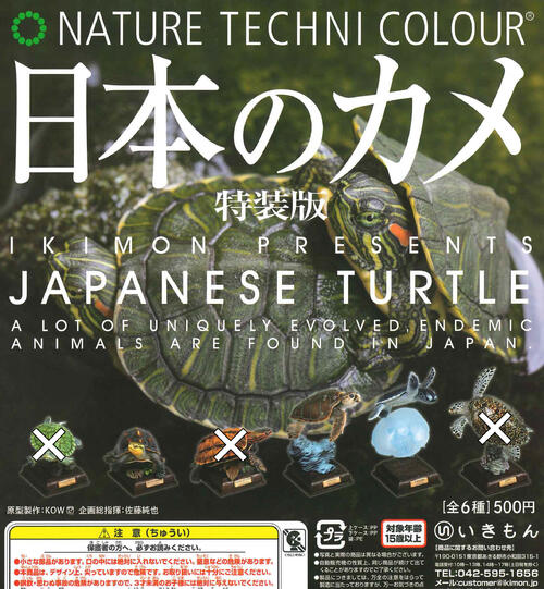 楽天市場】【即納品】ネイチャーテクニカラー 日本のカメ 特装版 全6種