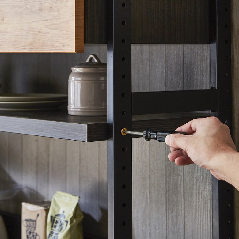 開梱設置送料無料 ダイニングボード 幅1cm キッチンボード オープンボード 食器棚 鉄脚 食器収納 キッチン収納 1 ナチュラル ブラウン 1人暮らし 2人暮らし シンプル 新生活 完成品 国産 大川家具 Sermus Es