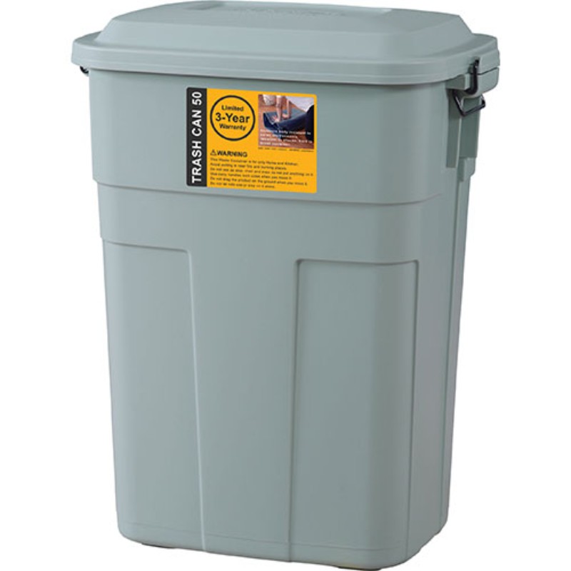 ＼最大400円OFFクーポン！7日9:59迄／東谷 トラッシュカン50L グリーン LFS-936GR ゴミ箱 ダストボックス [▲][AS]