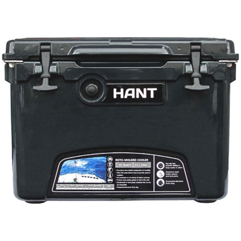ジェイエスピー HANT クーラーボックス チャコール 35QT HAC35-CH アウトドア キャンプ [▲][AS]｜ホビナビ 店