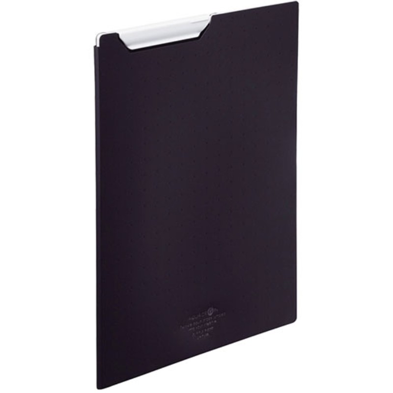 【5個セット】 LIHIT LAB. クリップファイル A4 黒 F-5067-24-BKX5 オフィス用品 [▲][AS]