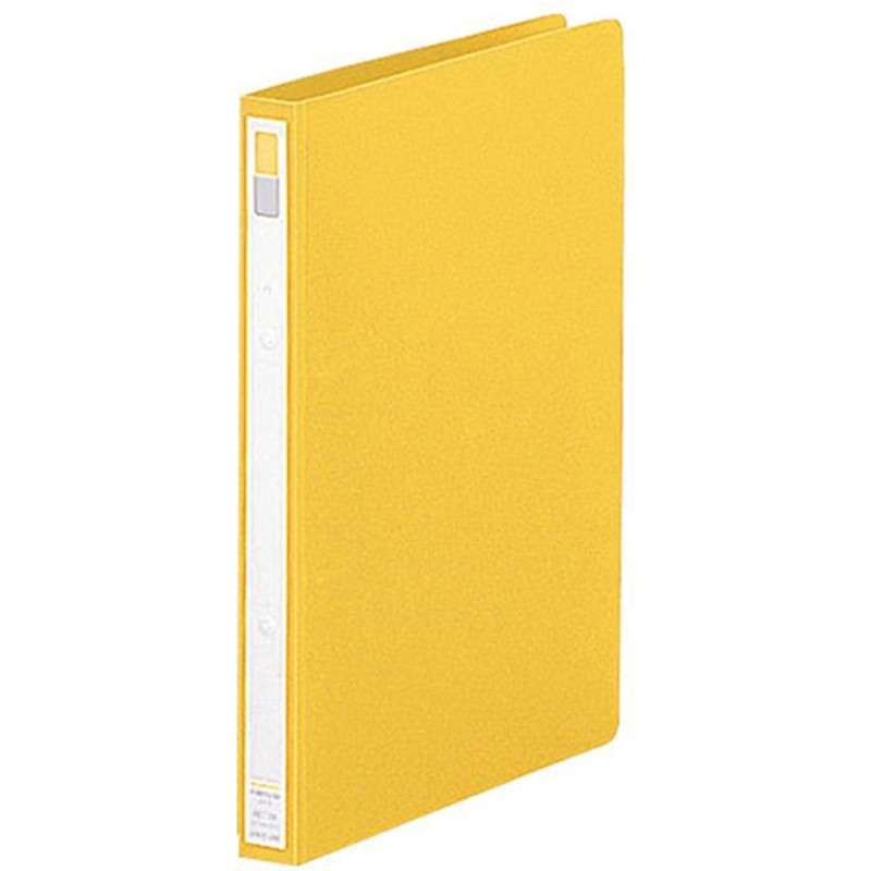 【10個セット】 LIHIT LAB. Avanti リングファイル A4S 2穴 黄 F-867U-5-YEX10 オフィス用品 [▲][AS]