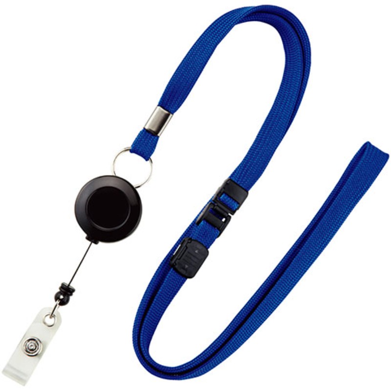 【10個セット】 オープン工業 リールストラップ 青 OPEN-K-NB-79-1P-BUX10 [▲][AS]