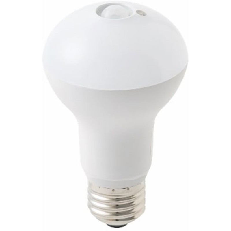 【5個セット】 東京メタル工業 人感センサー付LED電球 電球色 60W相当 口金E26 LDR8LS60W-TMX5 [▲][AS]