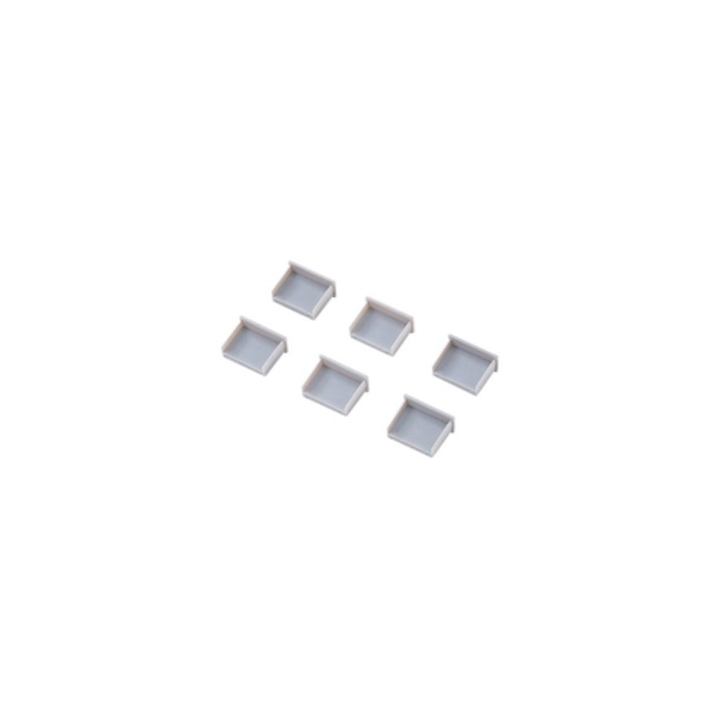 【10個セット】 サンワサプライ USBコネクタキャップ TK-UCAP2X10 [▲][AS]