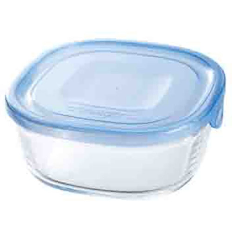 【5セット】 岩城ハウスウエア NEWパック&レンジ角型 450ml アクアブルー KBC3240BLNX5 保存容器 [▲][AS]