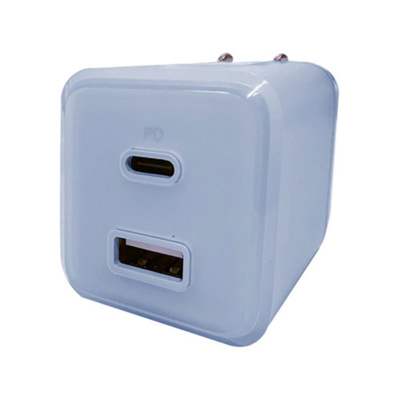 インプリンク PD対応 USB充電器 Sheerカラー Type-C 1ポート 65W ブルー IMACHCL65BL [▲][AS] 4,504円