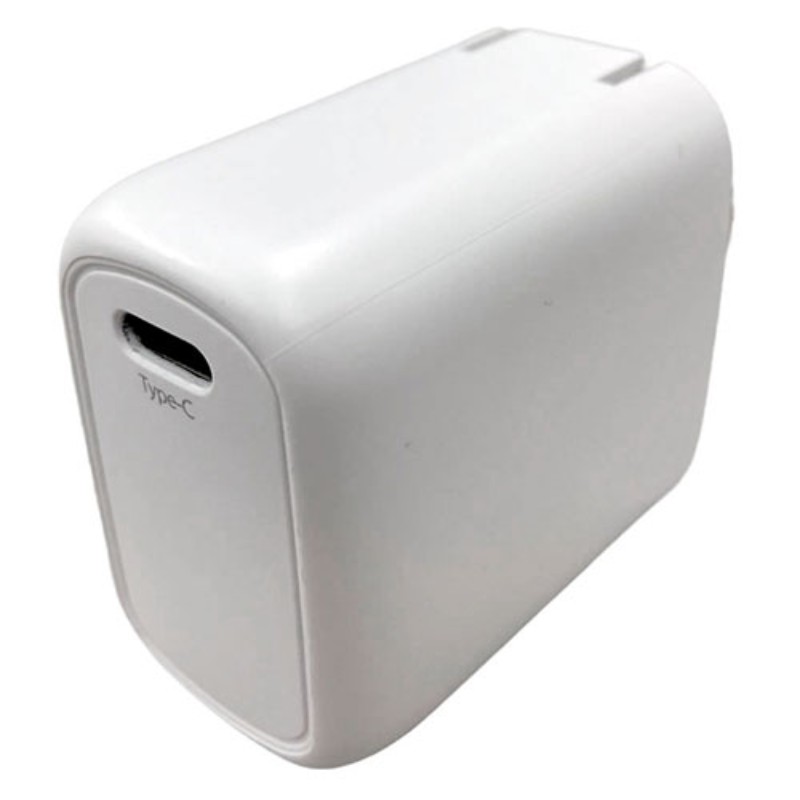 【5セット】 HIDISC USB充電器 PD20W Type-Cx1ポート スイングプラグ採用 ホワイト HD-AC1P20WHX5 [▲][AS]
